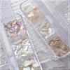 1 Box Nail Art Sequins Ultra-Thin Irregular Shape Stunning Visual Effect Reusable Wide Application Decorative Nail Beauty