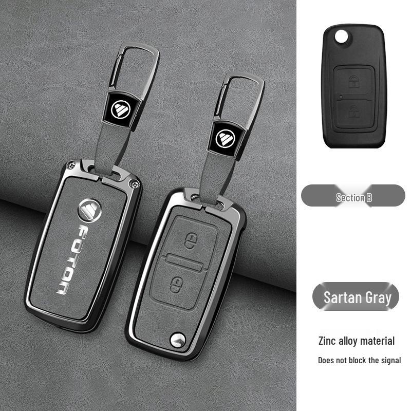 Genuine Leather Metal Shell Case for Applicable Tianxiangling M2 Key and M1 Era M3 Xiangling Navigator Large Truck
