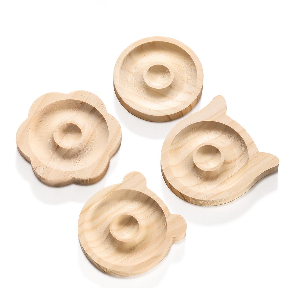 1pcs/lot Wooden Beading Design Board Suitable Bracelet Display Stand For Jewelry Making Necklaces Crafts Tray Practical Display