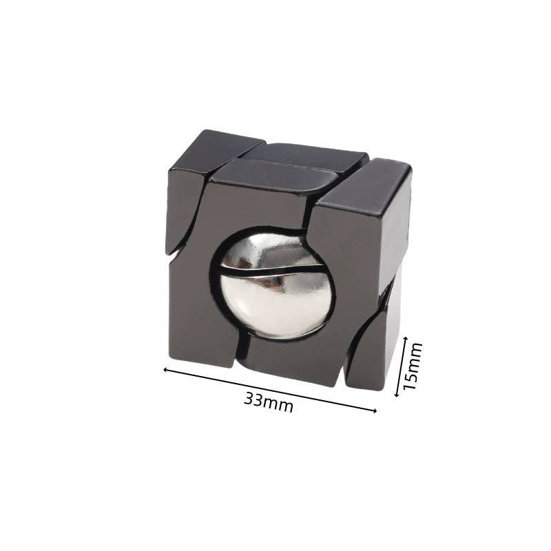 Luban Lock Metal Puzzle Brain Teaser For Kids And Adults Development