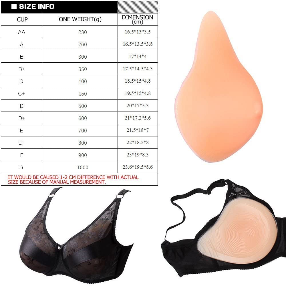 Silicone Breast Artificial Breast Cancer Spiral Bust Fake Cosplay Natural Left and Right Separate single Breasts, High-grade Bra, Up, Soft, Breasts,