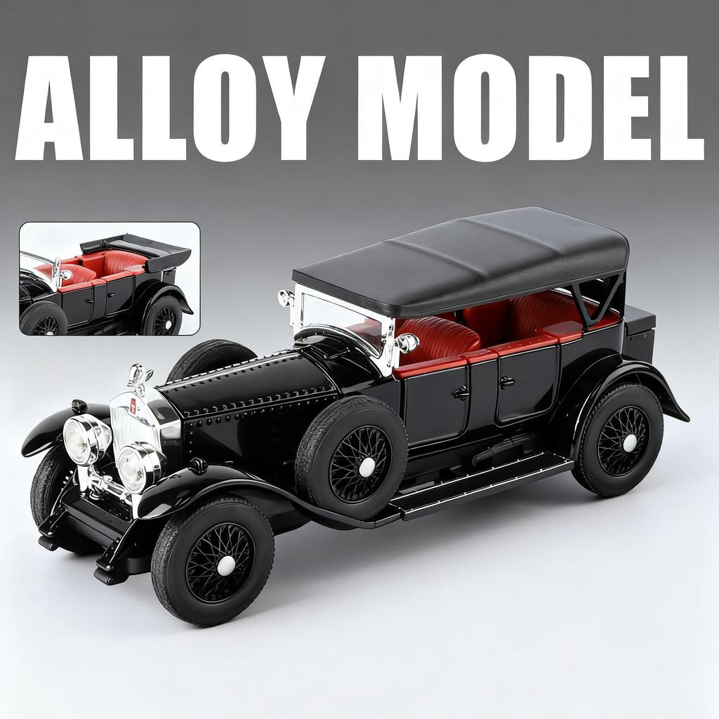 1:32 Rolls Royce Phantom I 1925 Alloy Car Diecasts & Toy Vehicles Metal Toy Car Model Sound and light Collection Kids Toy
