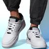 Herren Weiße Sportschuhe Detaillierte Accessoires Hohe Qualität Wanderschuhe Schule Arbeit Freizeit Flexibel Bequem Trendige Schuhe