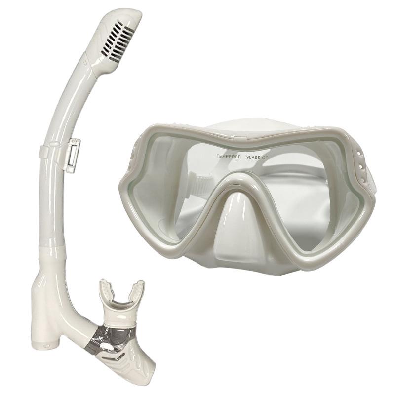 Snorkeling Goggles Full Dry Snorkel Set