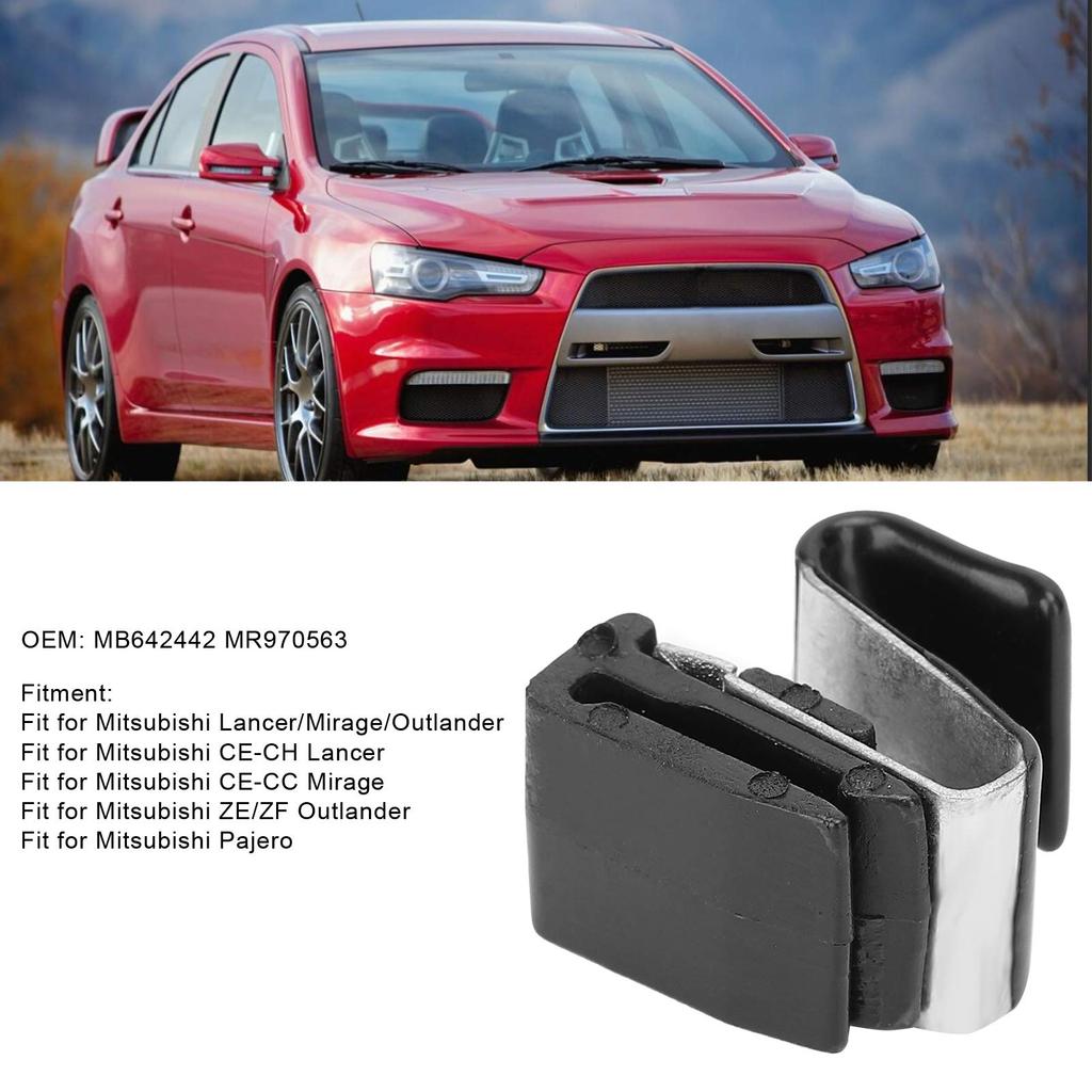 Qiilu Fuel Lid Spring Release Clip Fits ABSMB642442MR970563 Mitsubishi Lancer Mirage Outlander