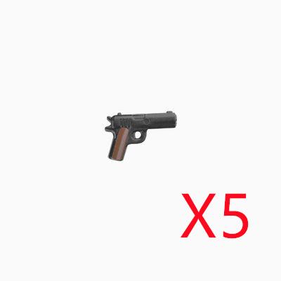 Military Building Blocks Accessories Soldier Figures Weapons Guns Mini Bricks USA Soviet Pistols Kids Toy Gifts Set R050