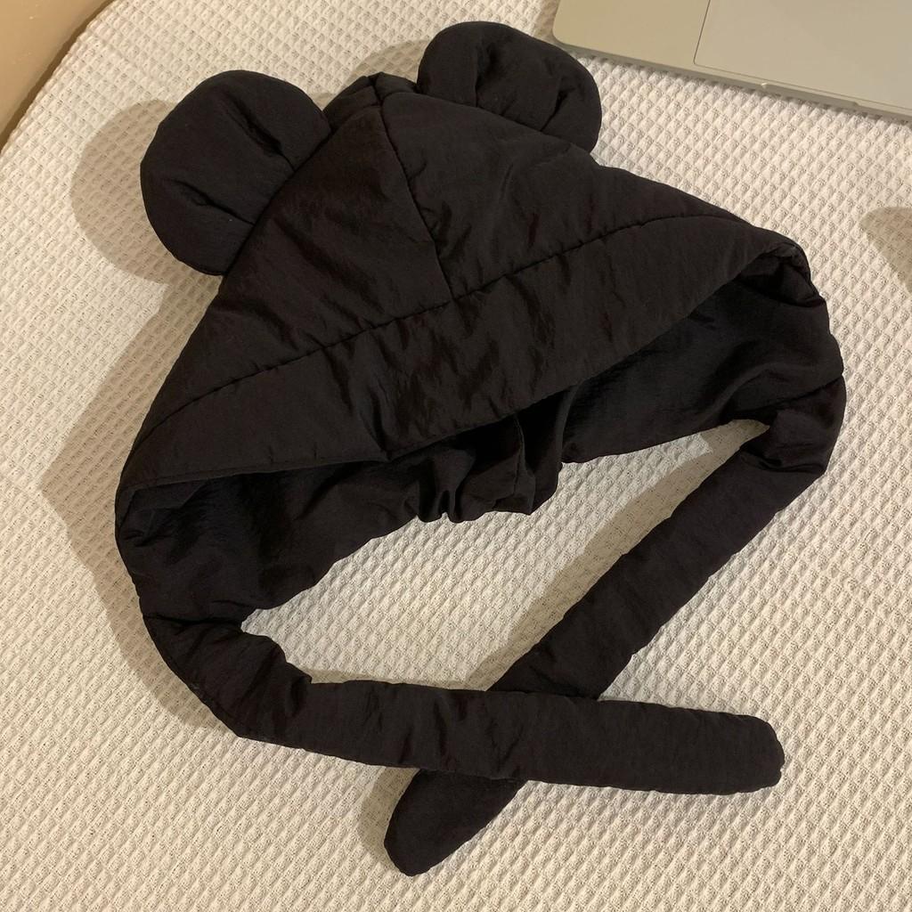 Легка Тепла Зимова Шапка-Вушка Міккі Мауса з Шерпи для Жінок, Ідеальна для Велоспорту та Активного Відпочинку