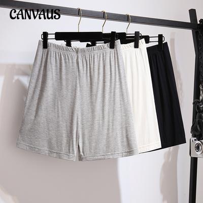 Damen Sommer Shorts Elastische Taille Blendschutz Boxershorts Lockere Lässige Haushose in Übergröße