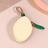 Mini Cherry Fruit Shape Coin Purse Strawberry Cute Pu Leather Pendant Korean Style Keychain Earphone Bag Mini Storage Bag