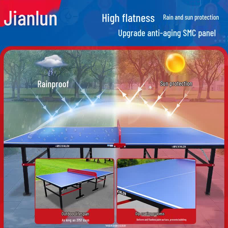 JEEANLEAN JL320 Outdoor Foldable Table Tennis Table