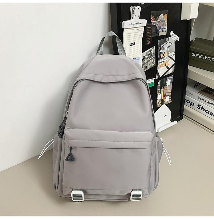 

Рюкзак мужской большой вместимости для путешествий на открытом воздухе, высокая ценность, для учеников средней школы и старшеклассников, школьная сумка, женский повседневный модный рюкзак серый