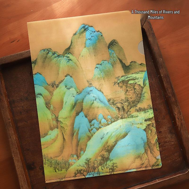 Lantingji Xu A4 Folder: Chinese Calligraphy & Painting Storage Album