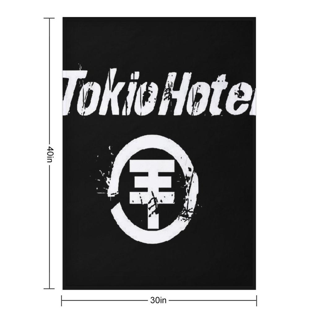 TOKIO HOTEL BAND Throw Blanket Soft Plaid Personalized Gift Heavy For Sofa Thin Blankets
