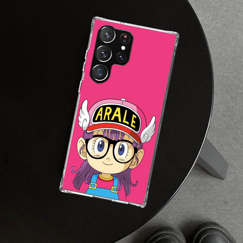 Arale Dr Slump Phone Case Cover for Samsung Galaxy S26 S25 Edge S24 S23 Ultra S22 Plus S21 FE S20 + Art Customized Fundas Galaxy