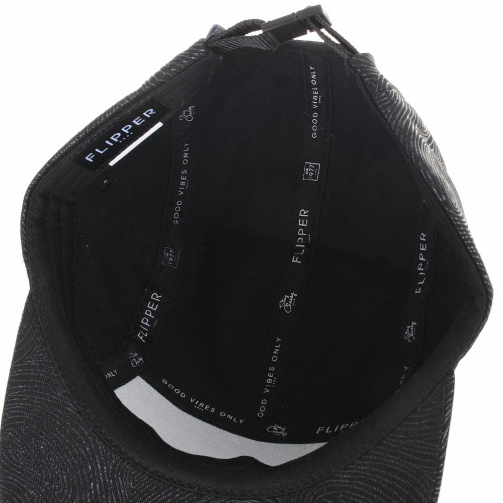 Snapback Hat Whirlpool Pattern Low 