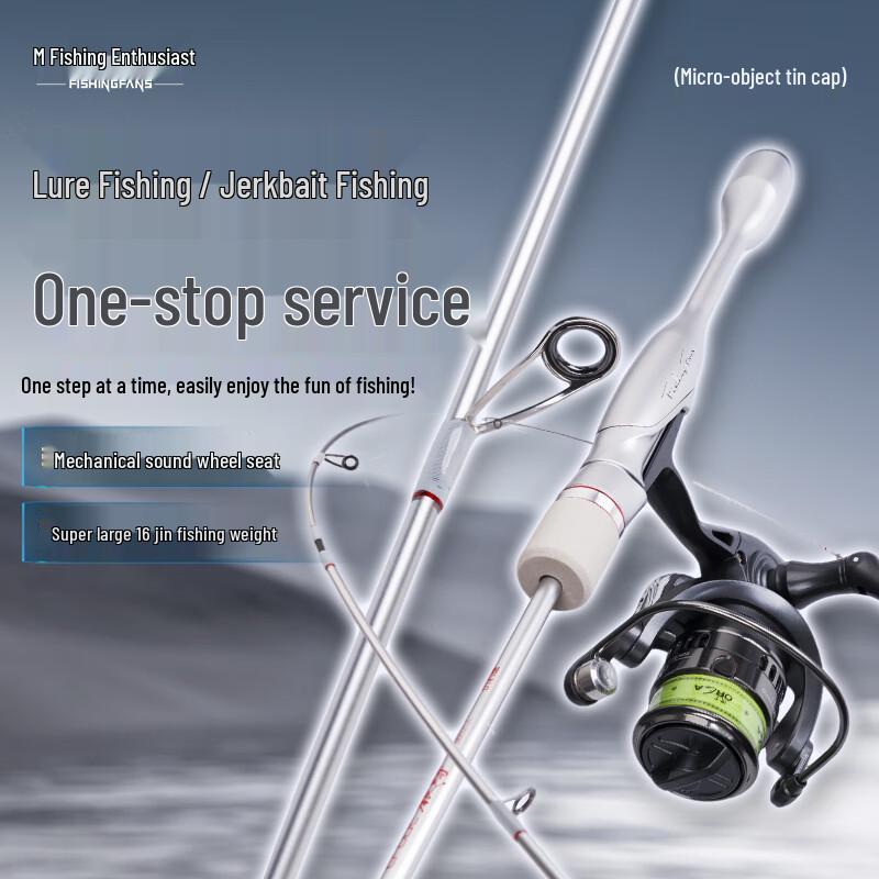 Fishingfans Silver Trout Micro Lure Rod