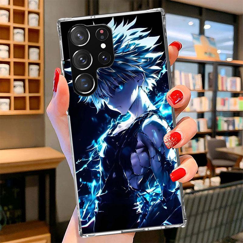 Huner X-Hunters Killua Phone Case For Samsung Galaxy S26 S25 Edge S24 Ultra S23 S22 Plus S21 S20 FE Soft Fundas Shell Galaxy S25