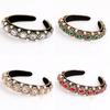 Water Diamond European Style Ushaped Pearl Hairband For Women Gift Occasion