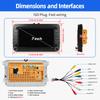 7" Car Stereo Android 14 For VW Volkswagen Jetta Passat Golf MK5 MK6 Apple Carplay GPS Navigation FM Radio WiFi SWC Head Unit BT