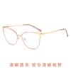 New Metal Anti Blue Light Glasses Flat Lens Eyeglasses Frames Women Men Fashion Luxury Brand Eyewear Glasses Frame
