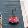 Flower Design Incense Stick Holder Ceramic Lotus Aromatherapy Stand Incense Burner  Home Decor