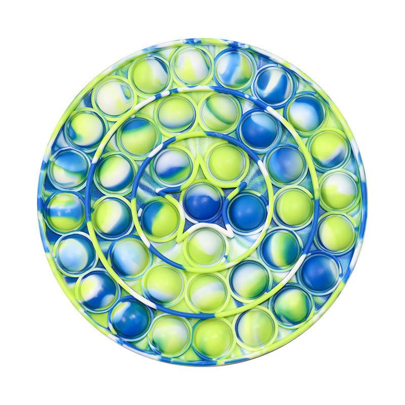 

Нажимной игрушечный брелок, пузырьковая игрушка, игрушки для снятия стресса для взрослых и детей One size