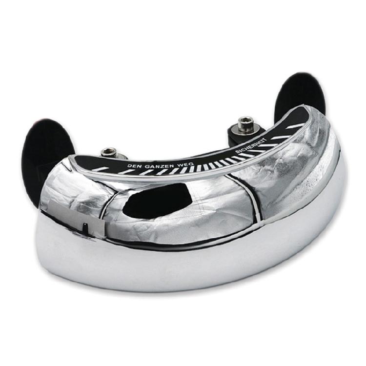 Auxiliary Rearview Mirror for Bike Motorcycle Windscreen Mount 180 Wide Angle 1