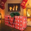 Large Capacity Tree Preservation Bag Waterproof Wreath Pouch Holiday Decoration Holder with Strong Handles and Zippers