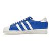 נעלי סניקרס יוניסקס BAPE x adidas Superstar וינטג' כחול לבן לבן ענן אוף-וויט JR2702