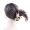 Wild Women Net Yarn Rhinestone Bow Knot Hair Accessories Grab Clip Hair Claw Hair Clip
