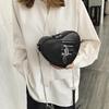 Harujio Mini Shoulder Bag for Dark Princess Yami Gothic Otaku Style Heart-Shaped Women, Heart-Shaped, Mass-Produced Bag, Style, Kawaii, Girly, Lolita,