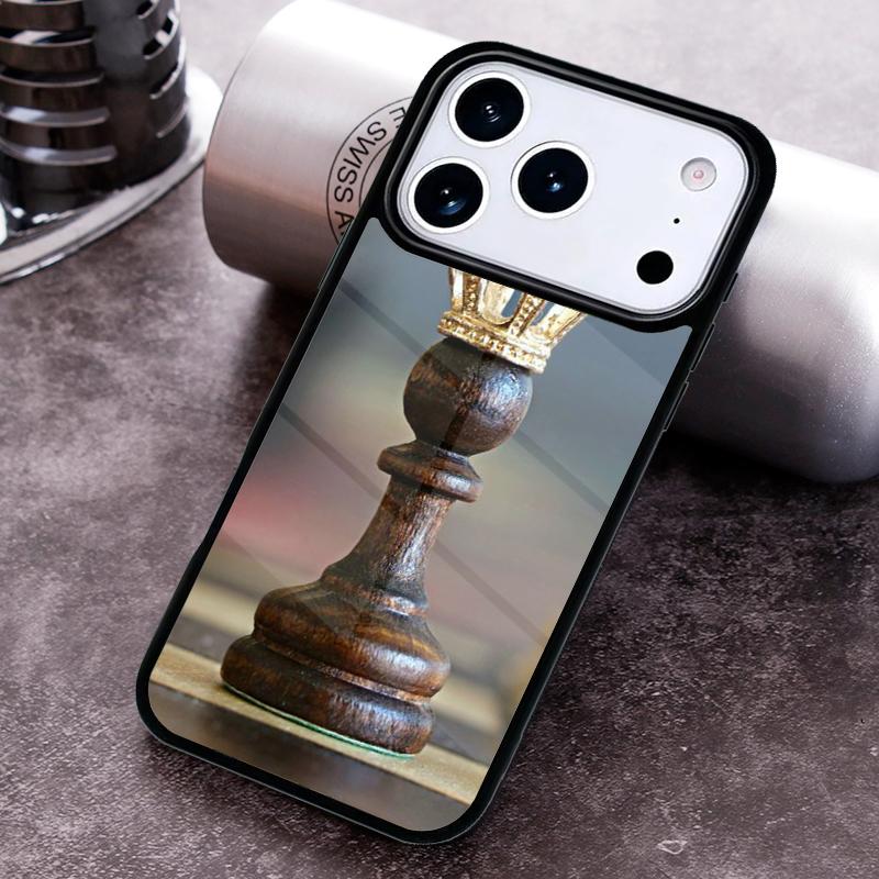 Luxury Chess Phone Case for iPhone 17 16 15 Pro Max Air 14 13 12 11 Plus Shockproof Capa Cover