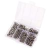 300Pcs M3 Hex Screws Nuts Set with Storage Box Uniform Pitch Oxidation Corrosion Resistance No Rusting Fasteners