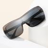 One-Piece Sunglasses, Candy-Colored Integrated Large-Frame Glasses, Street-Shot Thin-Face Sunglasses For Women