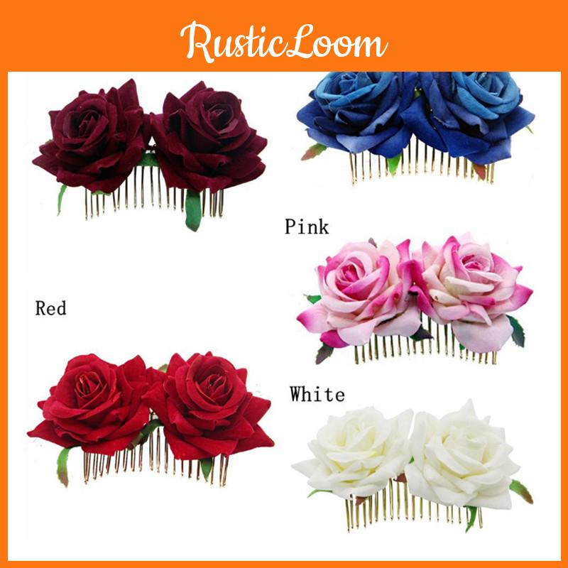 Elegant Platinum Jubilee White Flower Hair Accessory