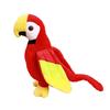 Cartoon Parrot Figure Toy Macaw Pillow Bird Stuffed Animal for Party Favors Room Decoration Children