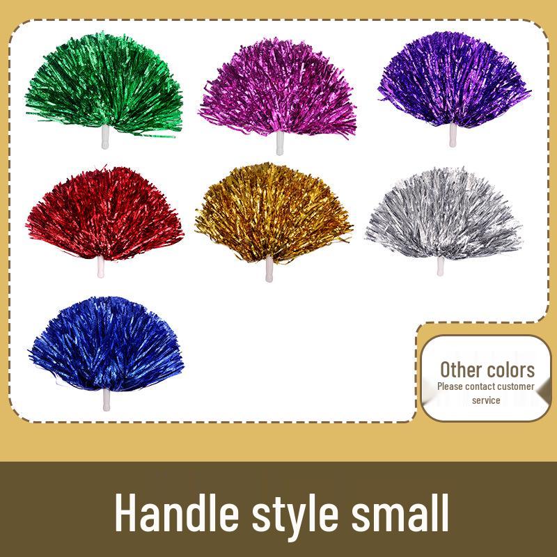 Colorful Cheerleading Flower Pom-Poms for Handheld Dance Performances