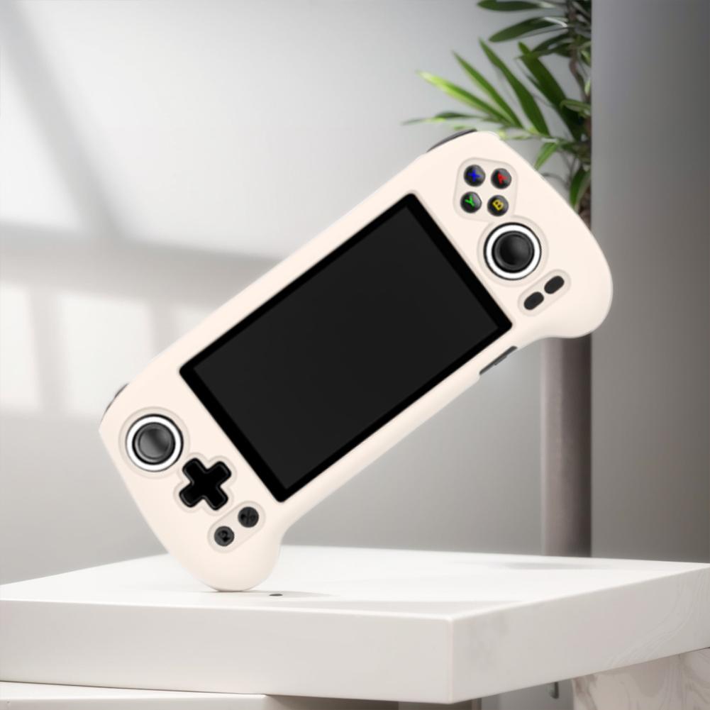 Silicone Protective Case Shockproof Soft Case Cover Anti-Scratch Protective Cover for Anbernic RG556 Retro Handheld Game Console