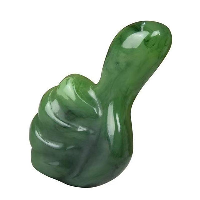 

1 шт., палочка для вытягивания мышц большого пальца, акупунктурный указательный массажер, надавливание пальцем, легкая терапия для ног, массажер для всего тела зелёный