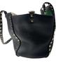 Used VALENTINOShoulder Bag black leather Women
