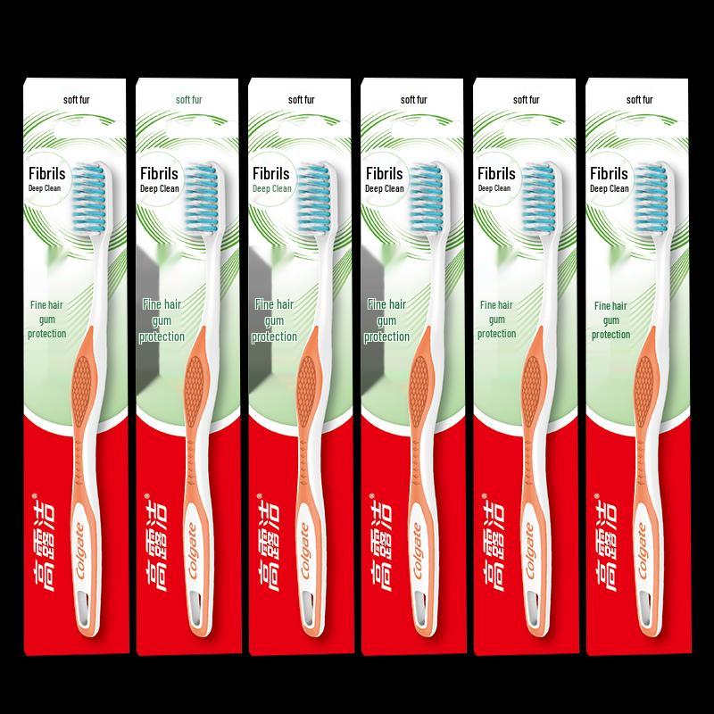 Colgate Fine Bristle Gum Care Toothbrush 6-Pack