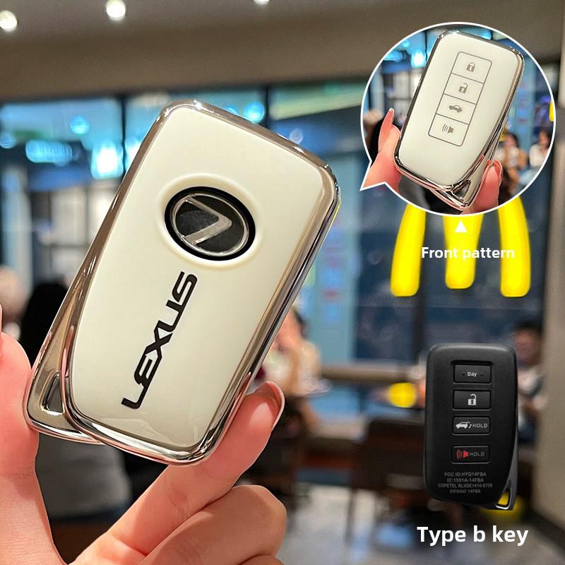 Lexus ES200/ES300h/RX300/NX200 Full TPU Key Cover with Buckle