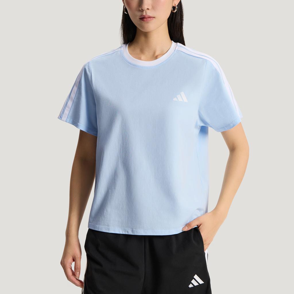 adidas T-shirt Casual Sportiva in Cotone Danza Manica Corta Donna top KX2748