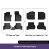 Volkswagen Sagitar TPE Floor Mats (2006-2026): Eco-Friendly, Anti-Slip, Wear-Resistant Mats.