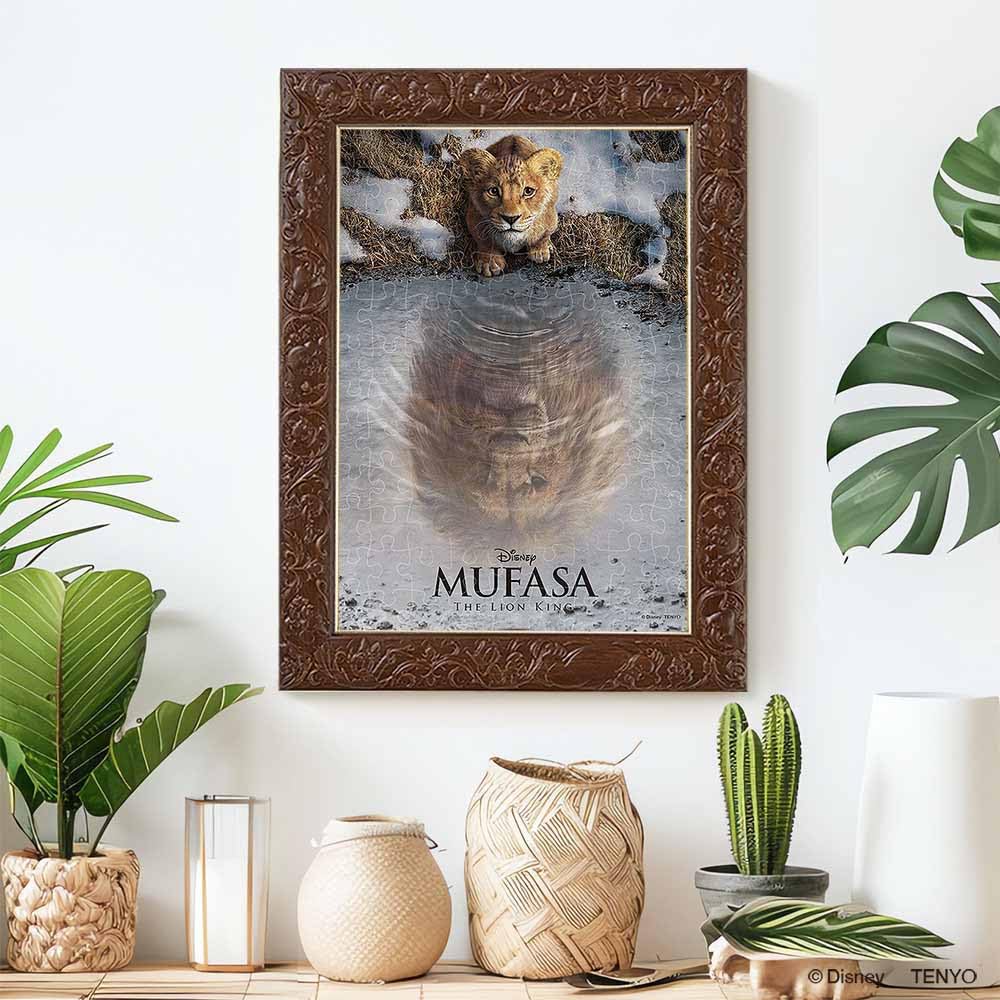 Puzzle Tenyo ze 108 dílků Disney Lví král Mufasa Lví král Dodává se s kartou a servisní kartou [Vyrobeno v Japonsku] MufasaThe (18,2 x 25,7 cm)