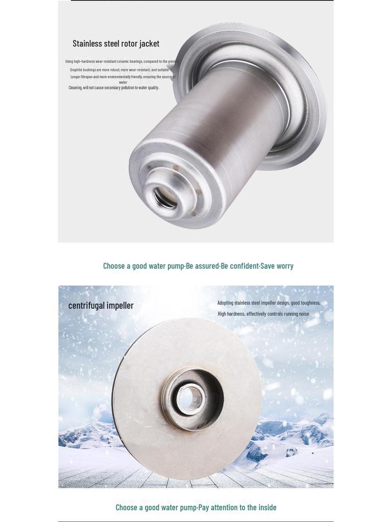 Roqi Shielded Circulating Pump: Silent Geothermal Underfloor Heating Booster