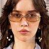 Rimless Y2K Candy Color Sunglasses Metal Small Square Frame Sunglasses Women Men UV Protection Women's Sun Glasses Eyewear