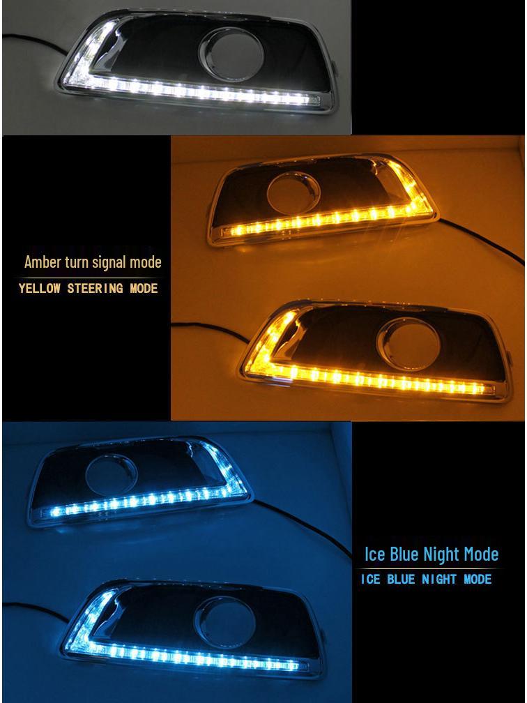 Compatible with 12-15 Malibu models: Daytime Running Lights and LED Fog Lights Conversion Kit.