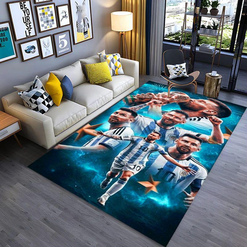 Lionel Messi: FC Barcelona Legend carpet Doormat Home Decor Fashion Office chair cushion Doormat