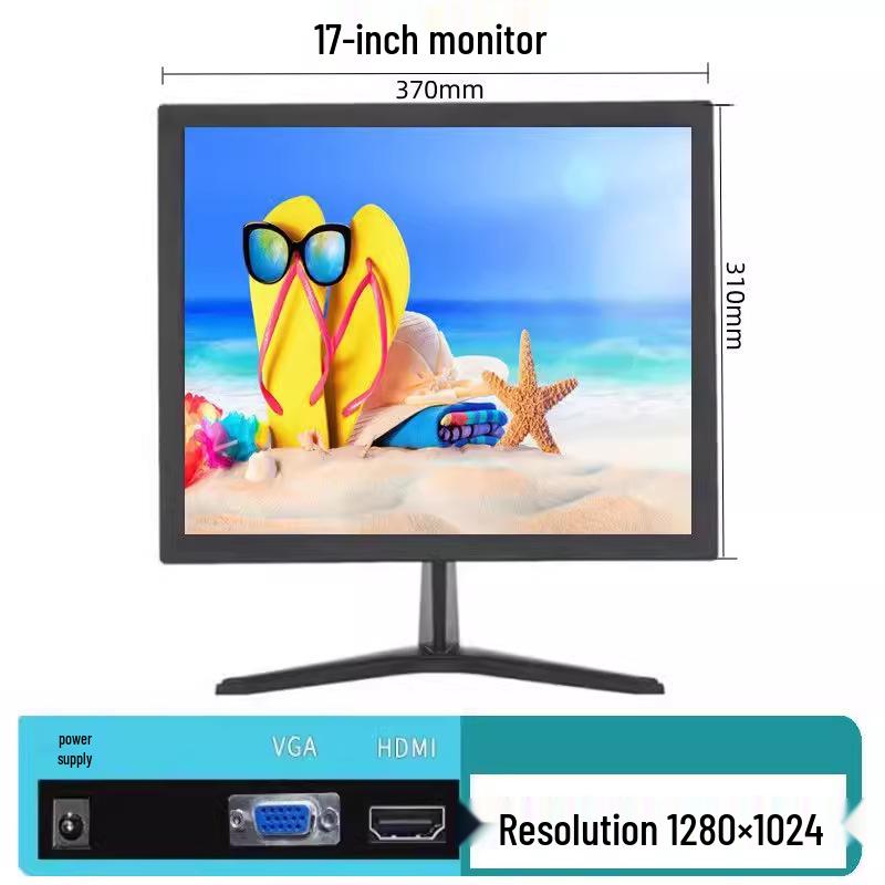 Frameless LED Computer Monitor: 19-27 Inch, Flat & Curved HD LCD Screen